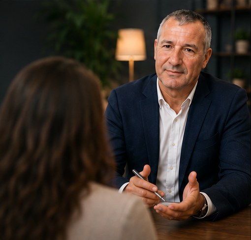 Jean-Philippe Falicon en séance de coaching